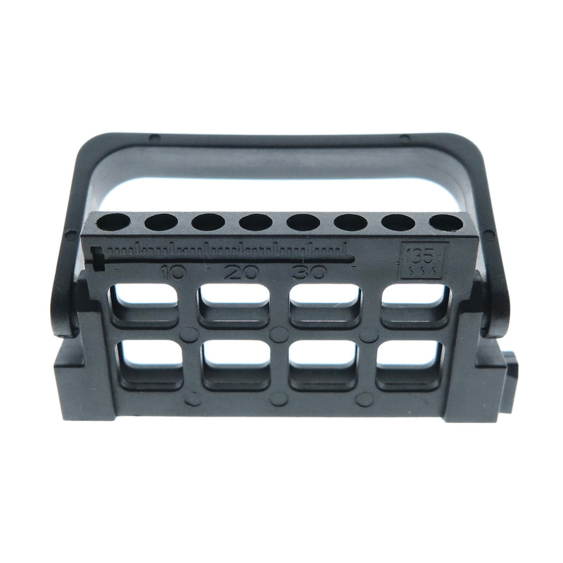 10 pcs Endo Files Stand Holder Measuring Ruler 8 Holes