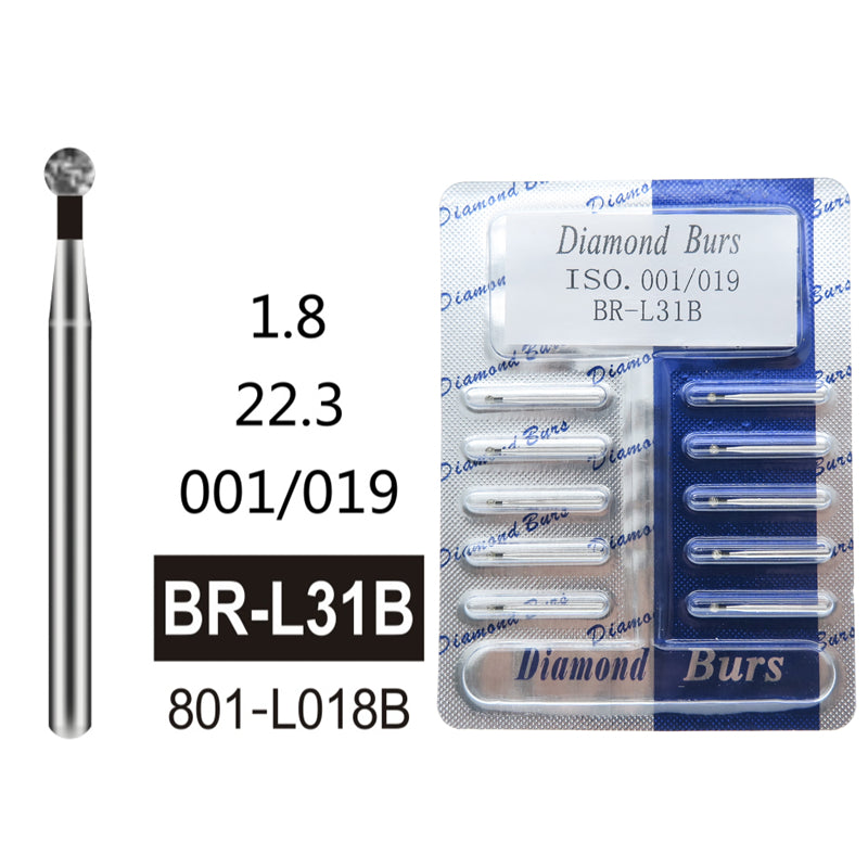 Oralsply FG High Quality Dental Diamond Burs 100 PCS