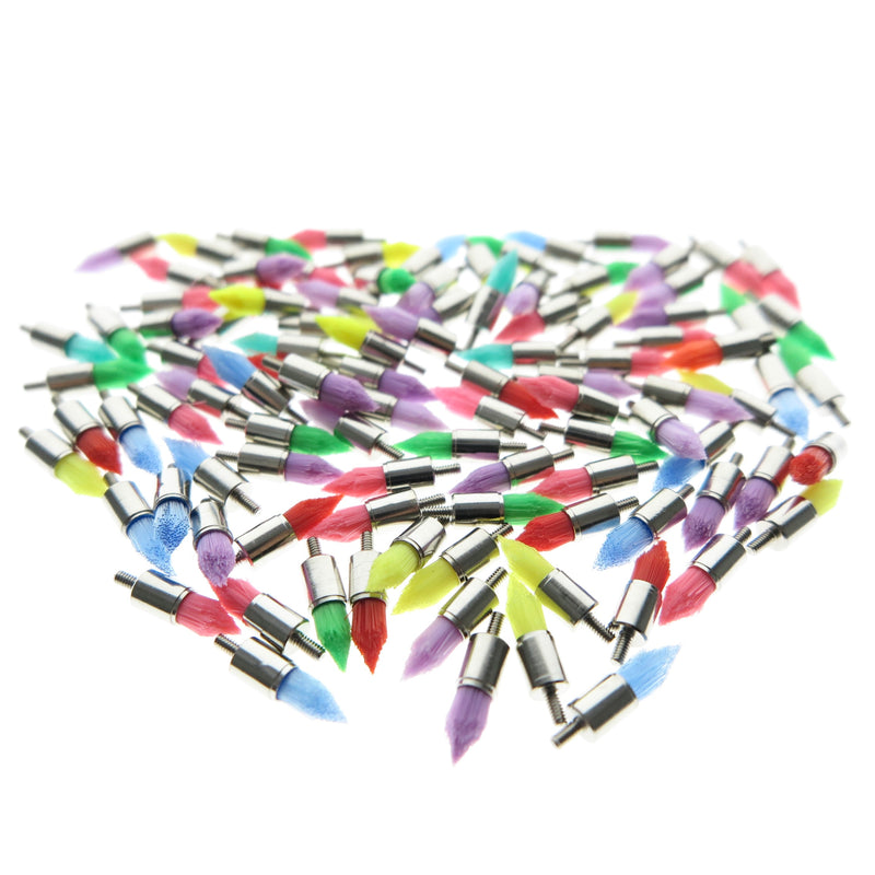 Screw-in Type Dental Brushes Tapered 500 PCS