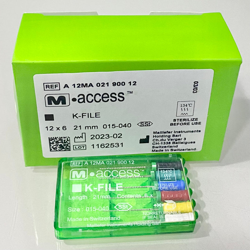 M access K-FILE 1 Box of 12 Packs
