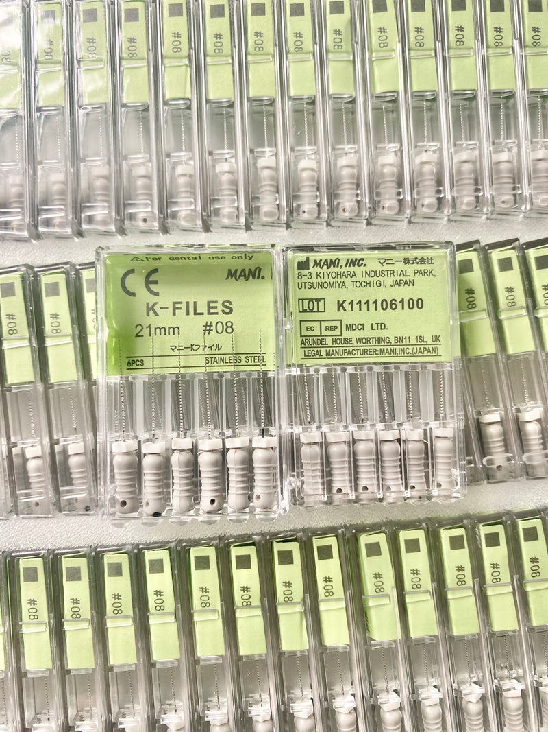 Wholesale MANI K-Files 100 Packs