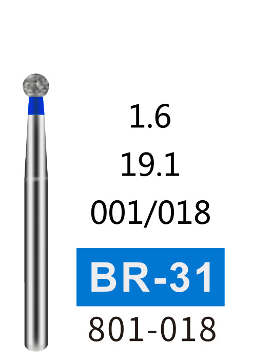 Wholesale FG Dental Diamond Burs 100 PCS