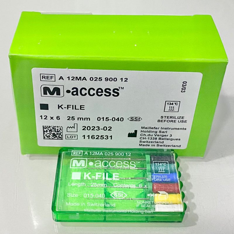 M access K-FILE 1 Box of 12 Packs