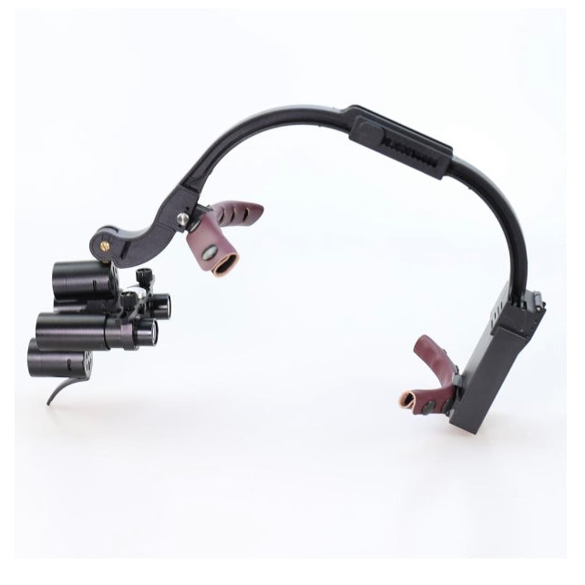 6.0X Cordless Surgical Loupes with Double HeadLight