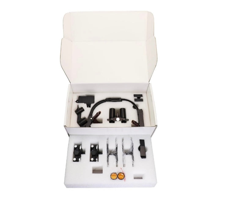6.0X Cordless Surgical Loupes with Double HeadLight