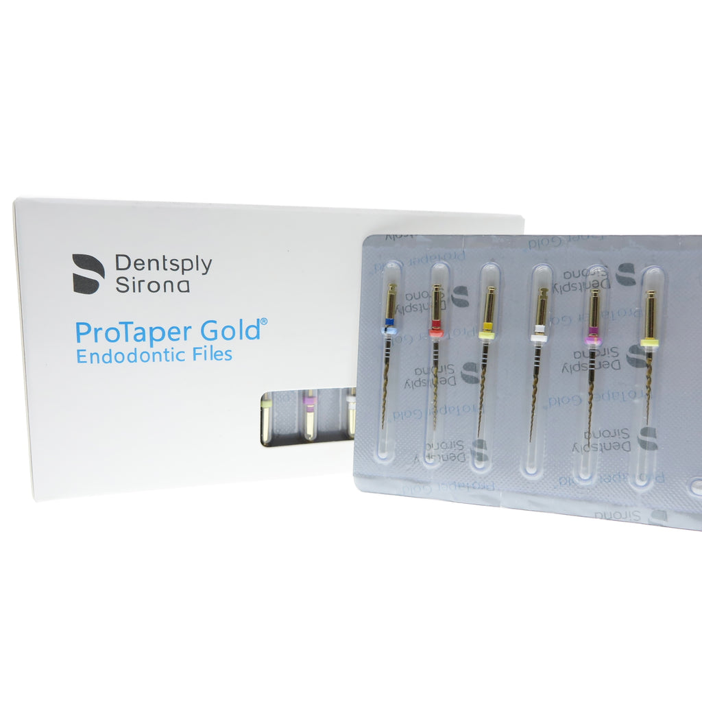 Box of 8 Packs Dentsply Sirona ProTaper Gold