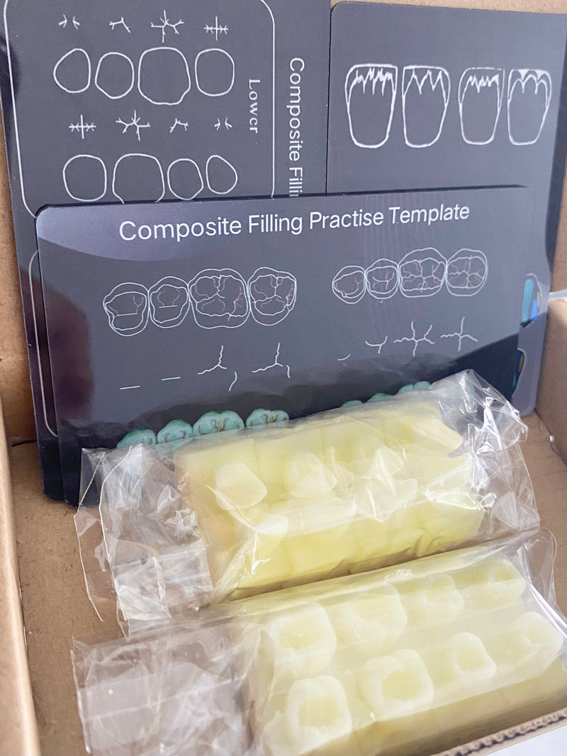 Dental Composite Filling Practise Template Resin Teeth Model