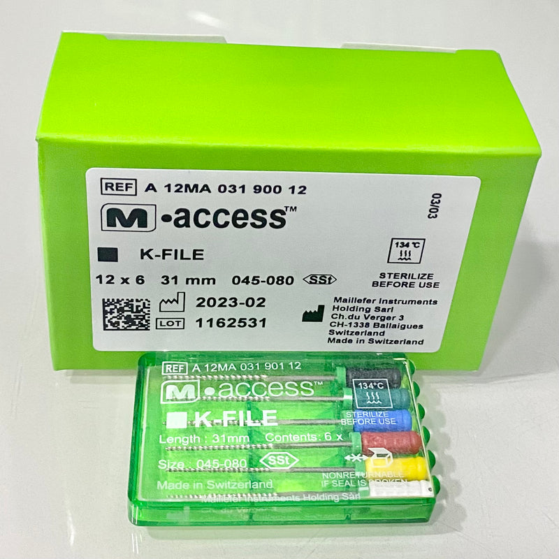 M access K-FILE 1 Box of 12 Packs