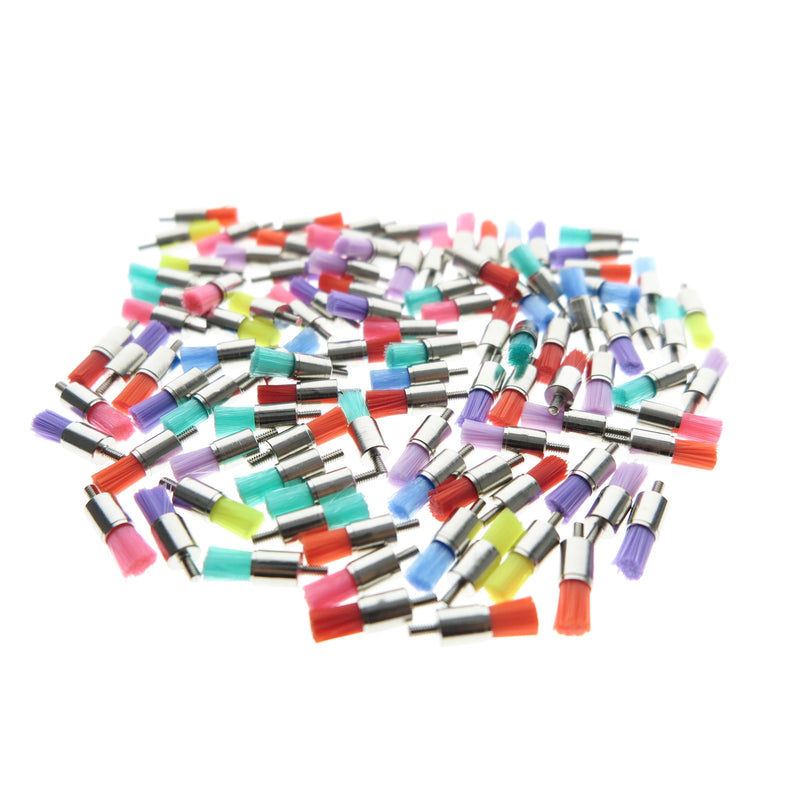 Screw-in Type Dental Brushes Flat 500 PCS