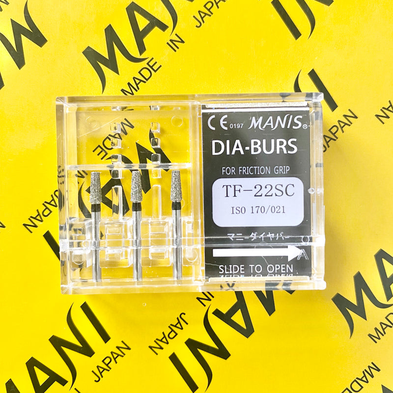 MANI DIA-BURS Black Super Coarse 10 Packs of 30 PCS
