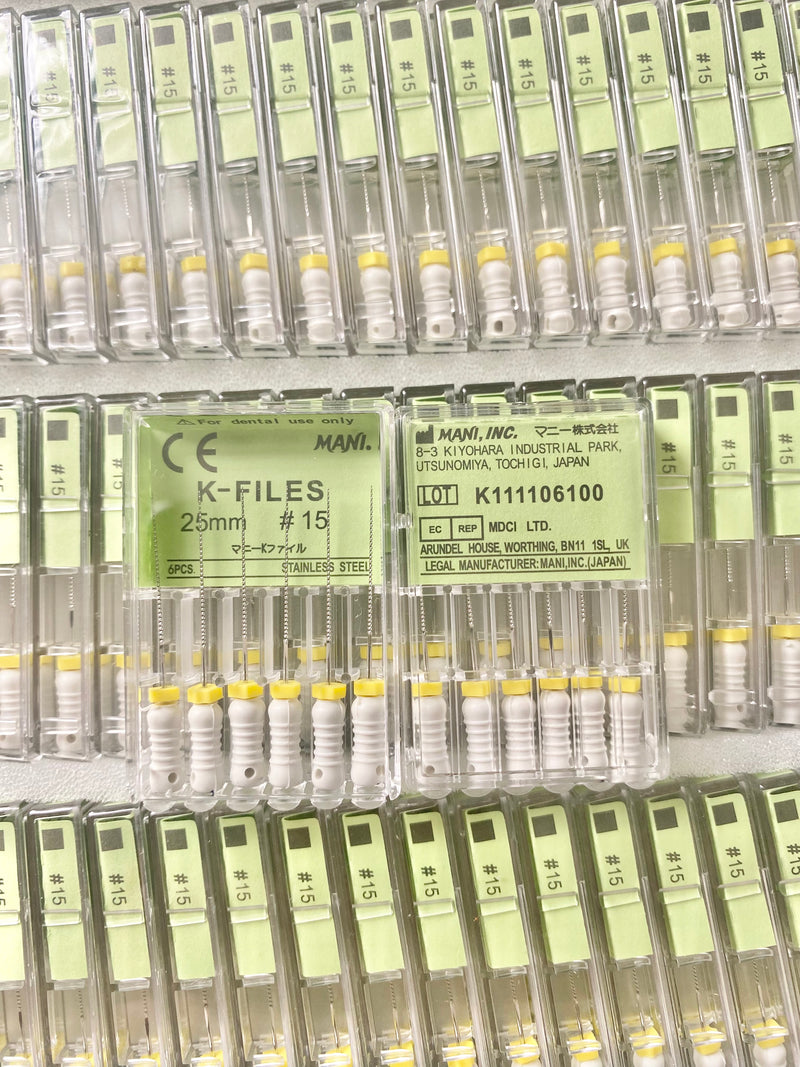 Wholesale MANI K-Files 100 Packs