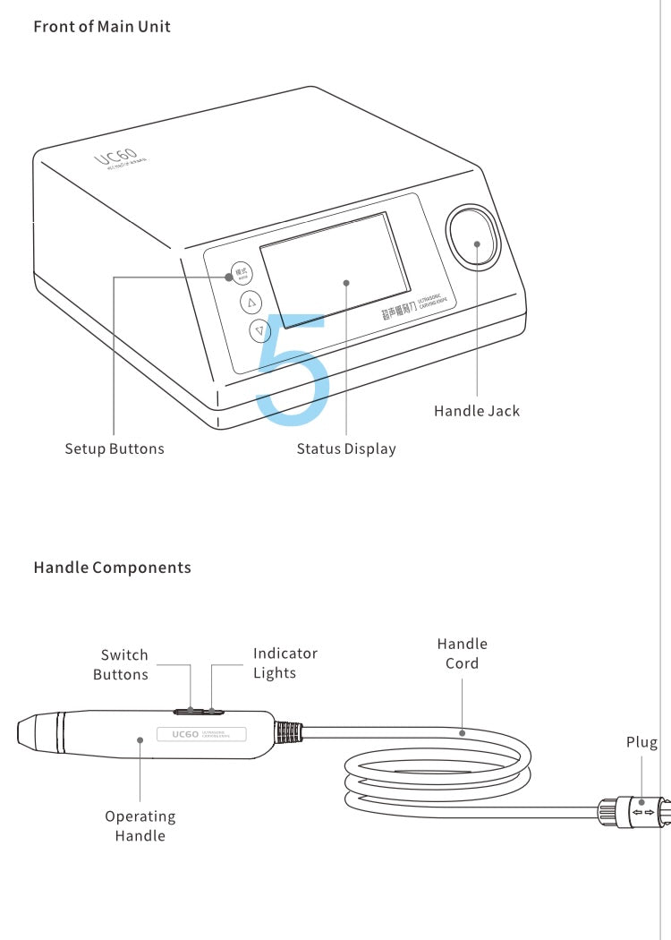 Dental Ultrasonic Carving Knife