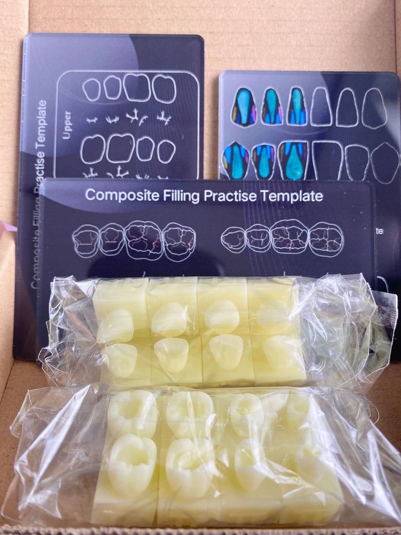 Dental Composite Filling Practise Template Resin Teeth Model