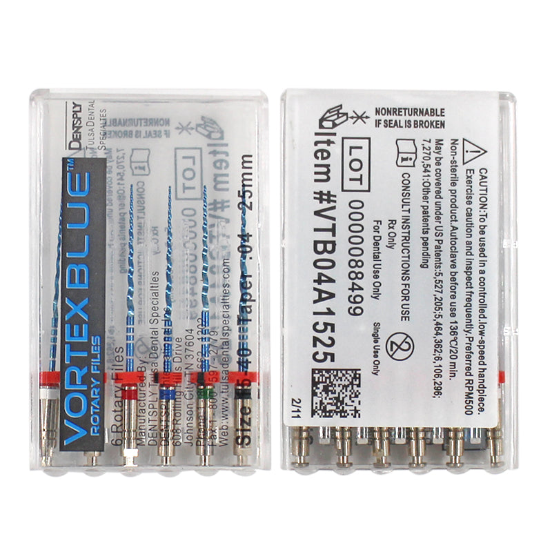 Dentsply VORTEX BLUE Size 15-40 25mm