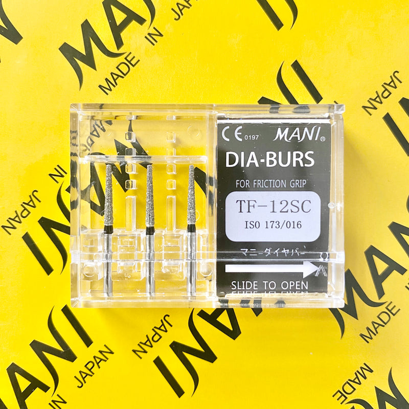 MANI DIA-BURS Black Super Coarse 10 Packs of 30 PCS