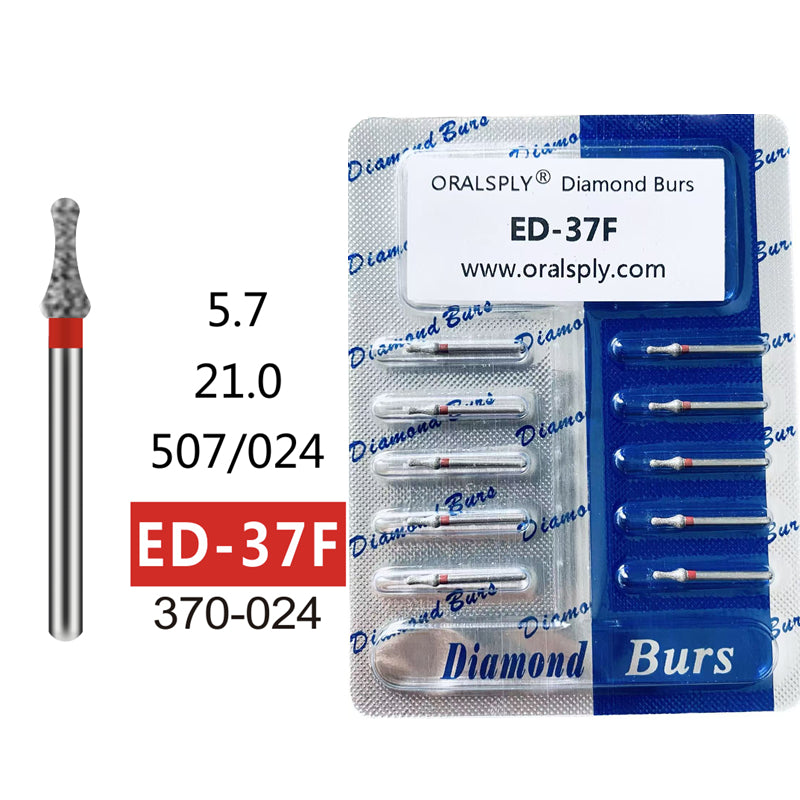 Oralsply FG High Quality Dental Diamond Burs 100 PCS