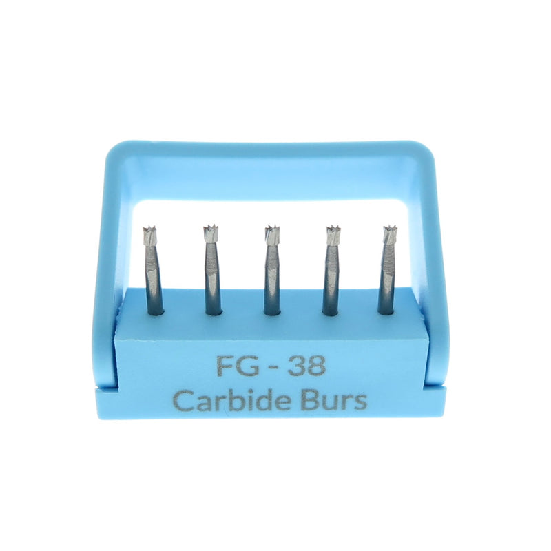 FG-38 Inverted Cone Dental Carbide Burs Set of 5 PCS