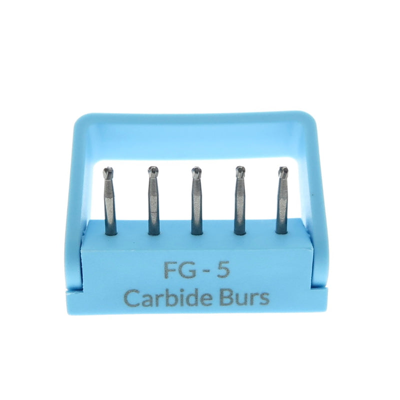 FG-5 Ball Round Dental Carbide Burs Set of 5 PCS