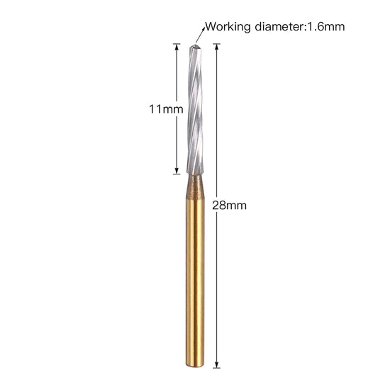 ZEKRYA FG Carbide Burs 5 PCS/SET
