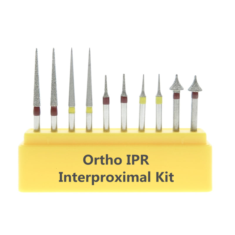 Ortho IPR Interproximal Kit Set of 10 Burs