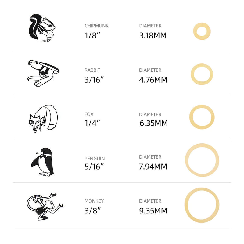 ZOO PACK ELASTICS