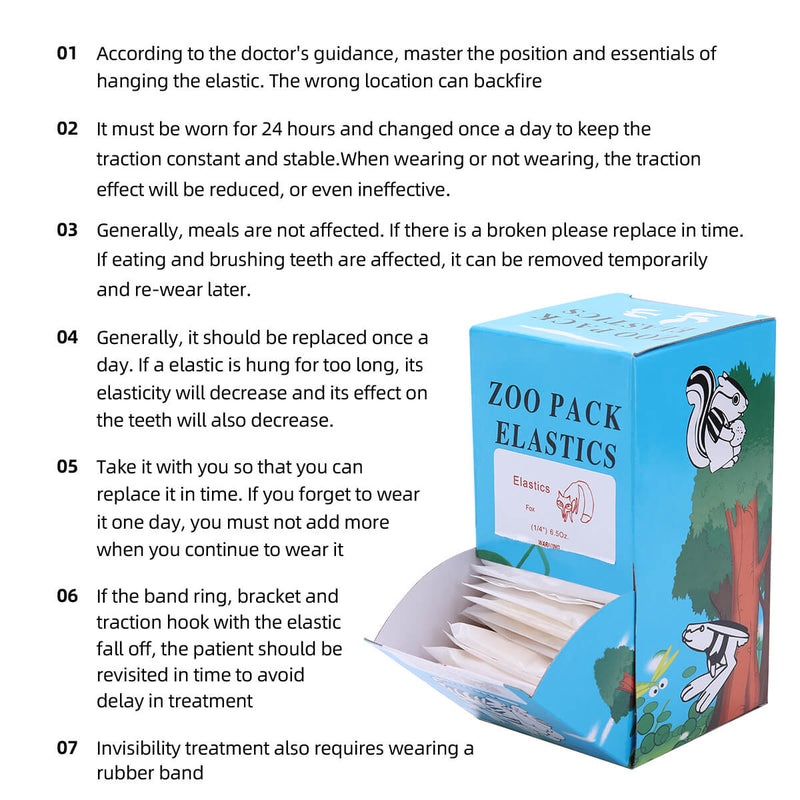 ZOO PACK ELASTICS