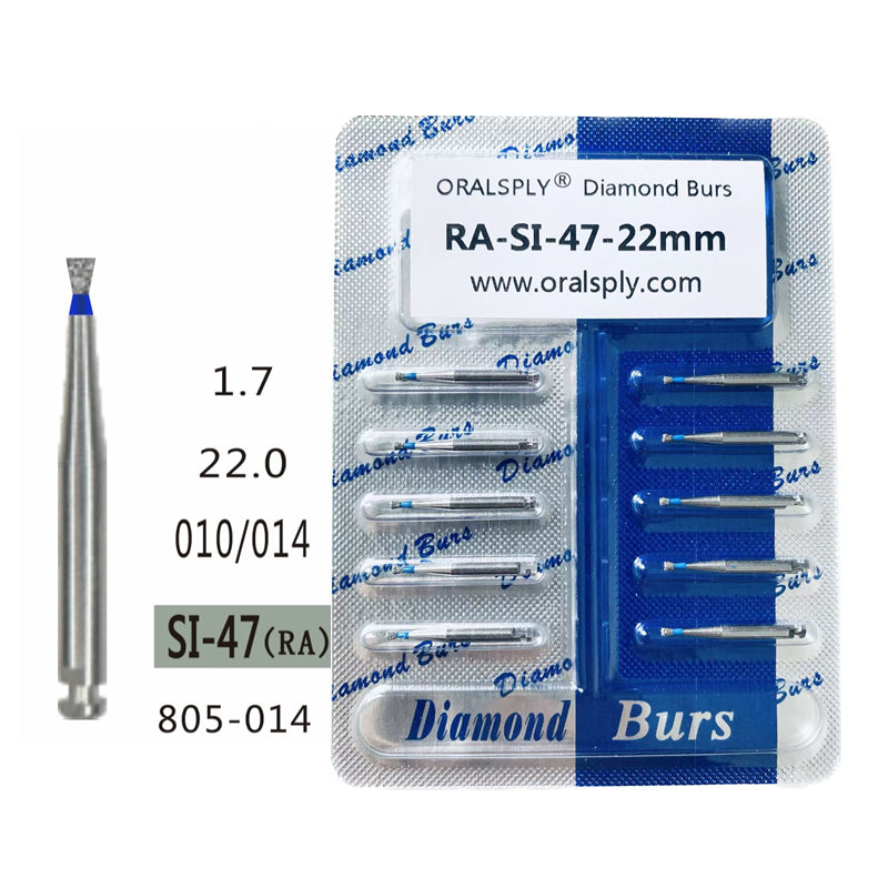 Oralsply RA Dental Diamond Burs 100 PCS