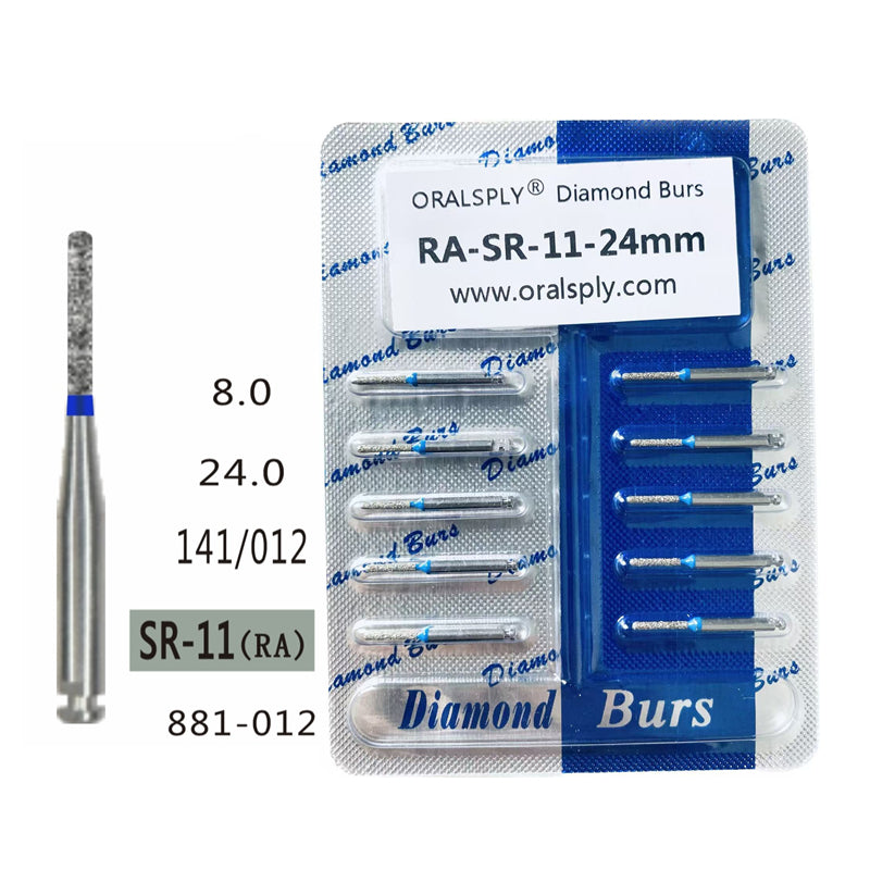 Oralsply RA Dental Diamond Burs 100 PCS