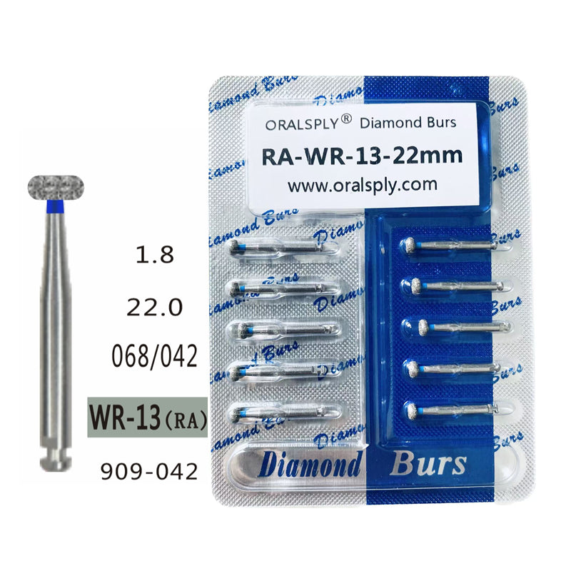 Oralsply RA Dental Diamond Burs 100 PCS