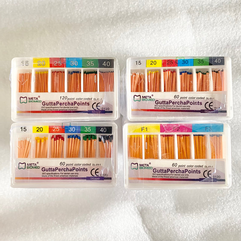 META BIOMED Gutta Percha Points 10 Packs