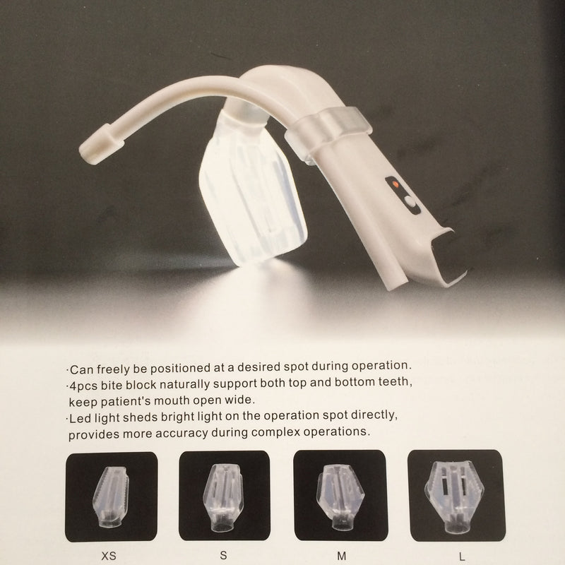 MaxBite Wireless & Rechargeable Intraoral Suction & Lighting System