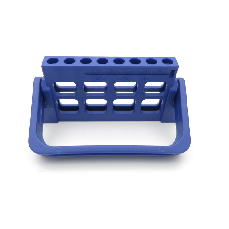 10 pcs Endo Files Stand Holder Measuring Ruler 8 Holes
