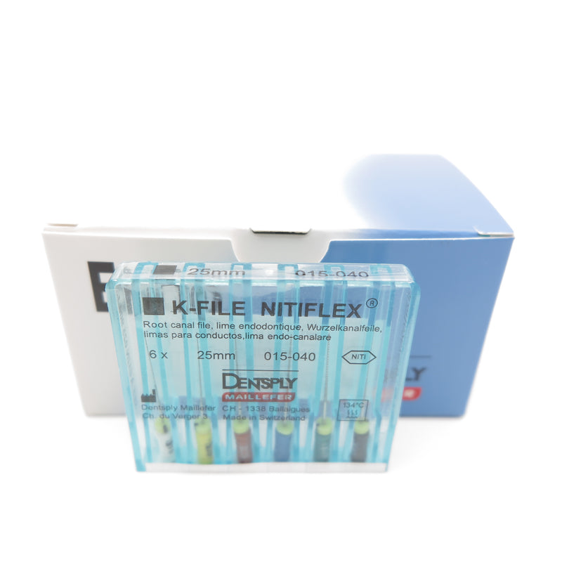 Dentsply Maillefer K-FILE NITIFLEX 1 Box of 12 Packs