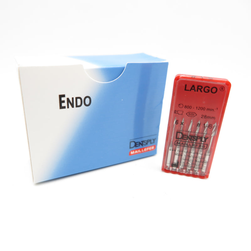 12 Packs Dentsply LARGO #1-6