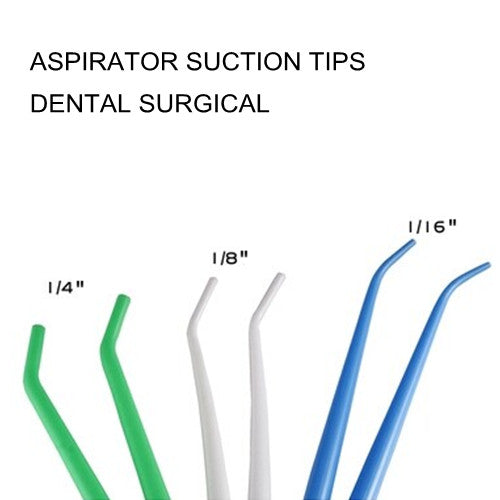 DENTAL SURGICAL ASPIRATOR TIPS 100 PCS