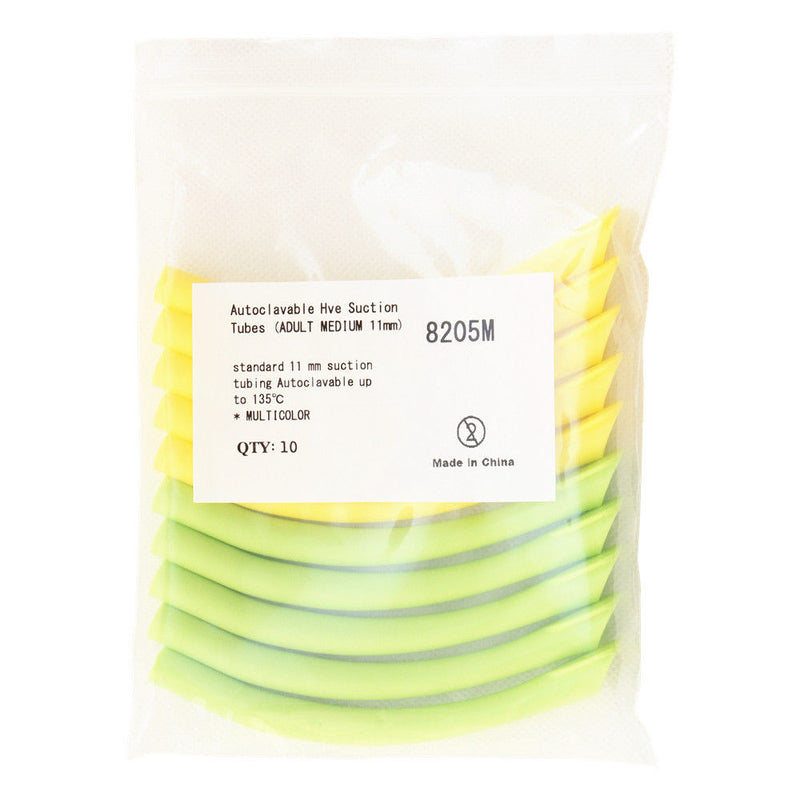 Autoclavable HVE Suction Tubes 10 pcs