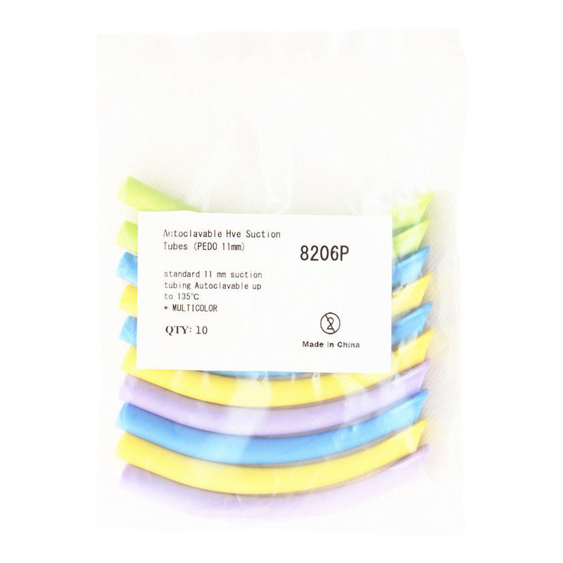 Autoclavable HVE Suction Tubes 10 pcs