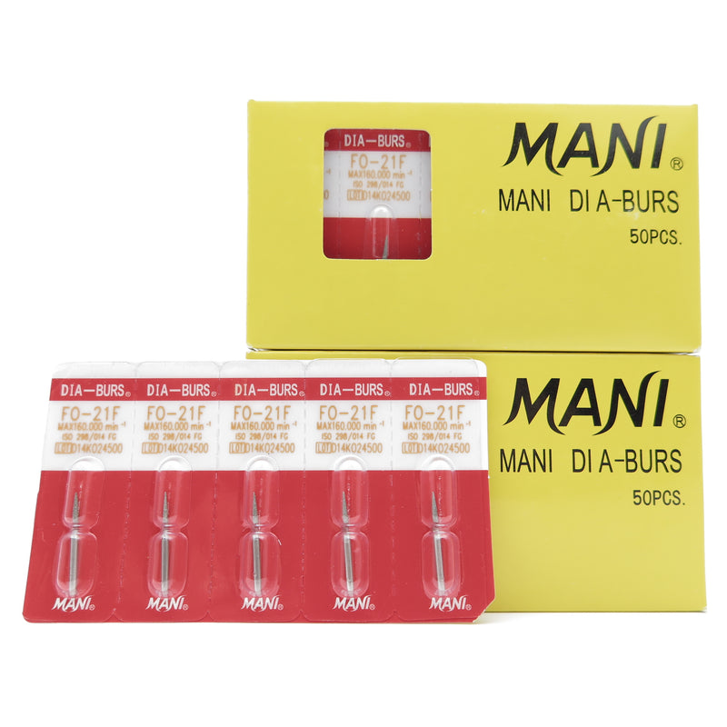 MANI DIA-BURS FINE GRIT 2 BOXES OF 100 PCS