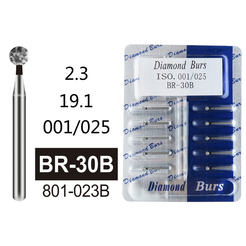 Oralsply FG High Quality Dental Diamond Burs 100 PCS