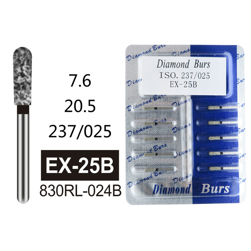 Oralsply FG High Quality Dental Diamond Burs 100 PCS