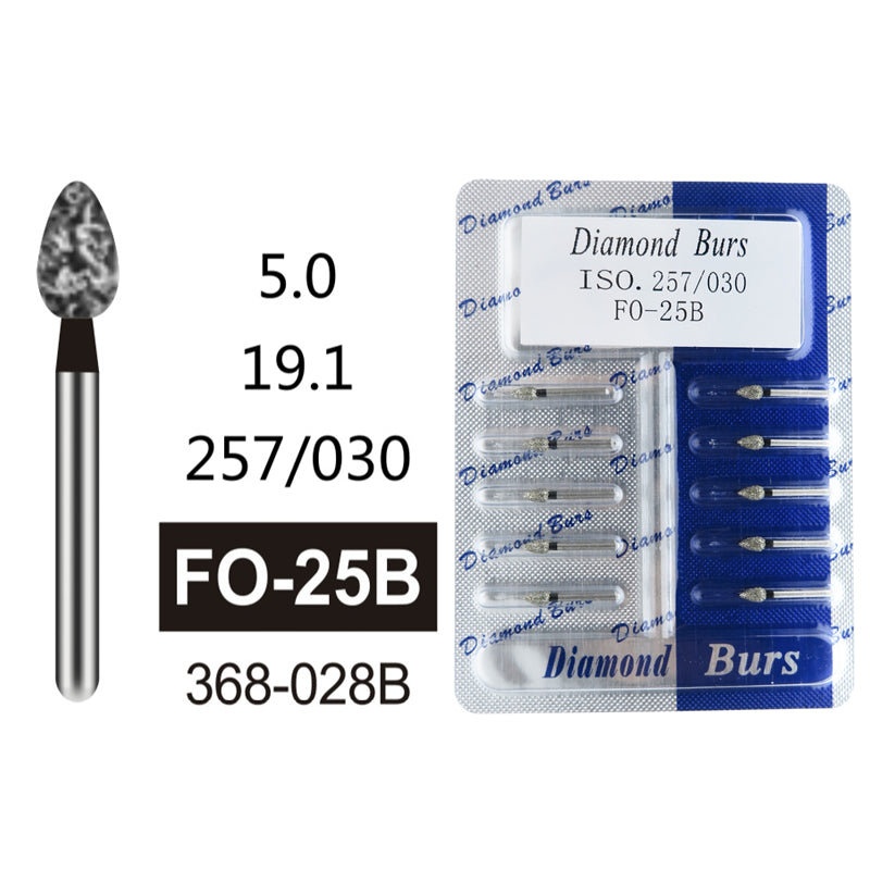 Oralsply FG High Quality Dental Diamond Burs 100 PCS