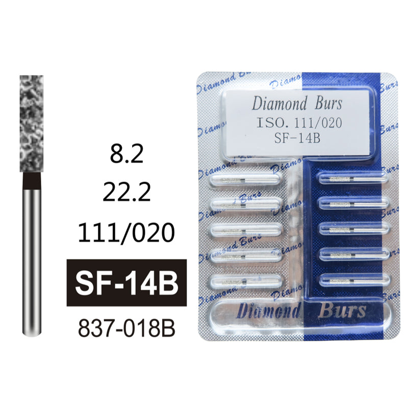 Oralsply FG High Quality Dental Diamond Burs 100 PCS