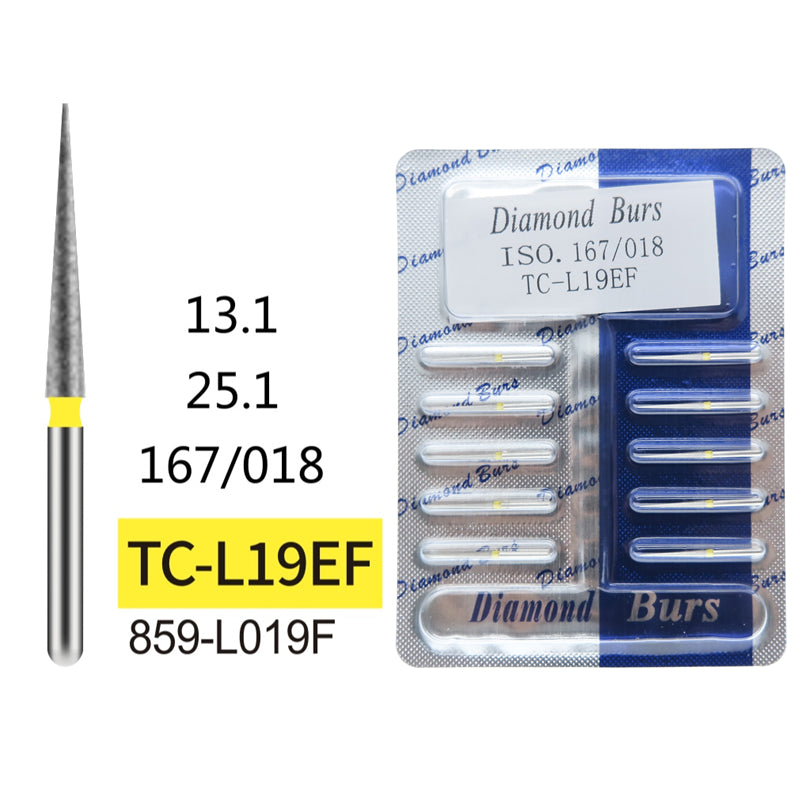 Oralsply FG High Quality Dental Diamond Burs 100 PCS