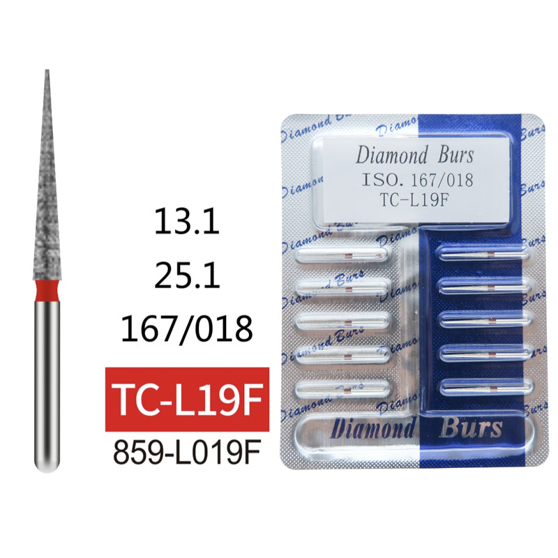 Oralsply FG High Quality Dental Diamond Burs 100 PCS
