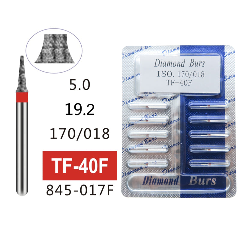Oralsply FG High Quality Dental Diamond Burs 100 PCS