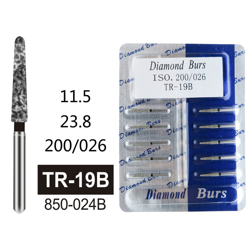 Oralsply FG High Quality Dental Diamond Burs 100 PCS