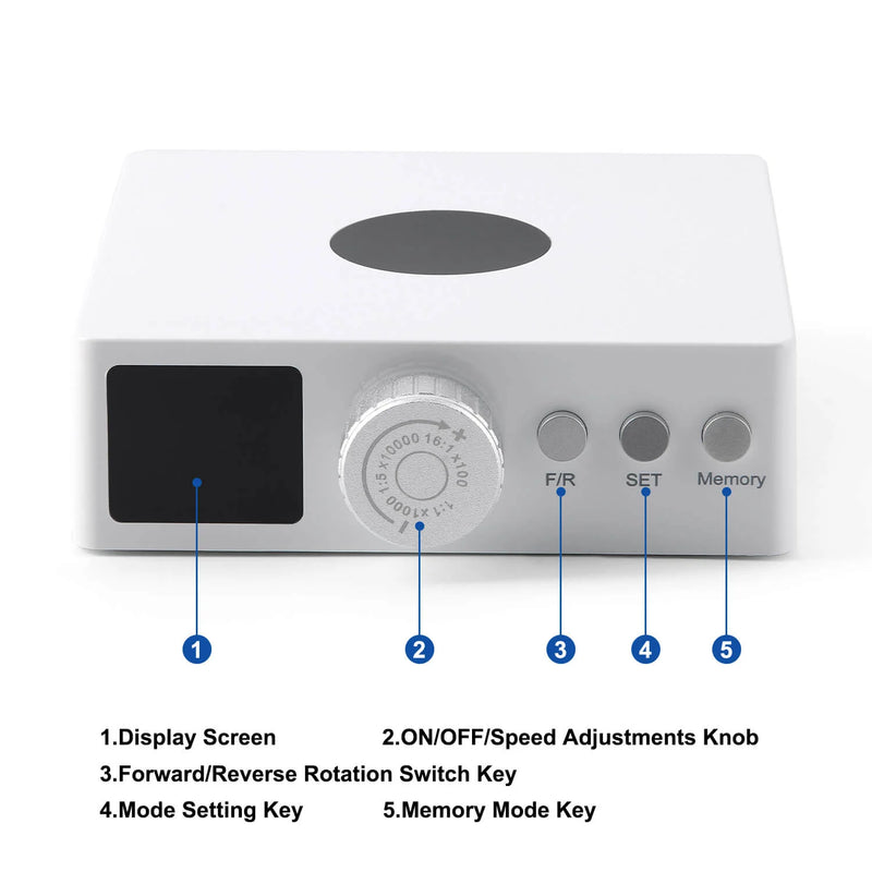 Brushless Dental Electric Micro Motor with LED Light Internal Water Spray