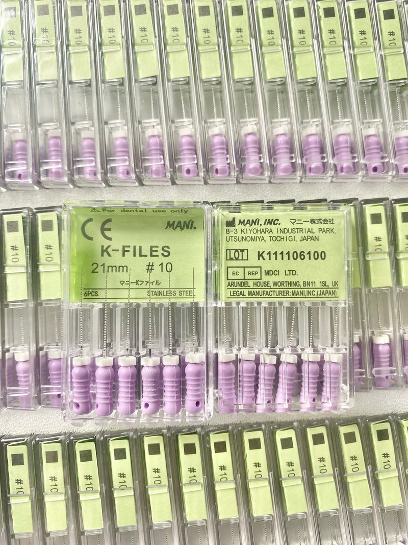 Wholesale MANI K-Files 100 Packs