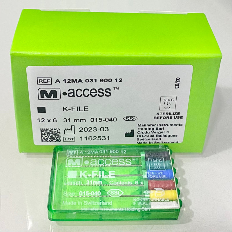 M access K-FILE 1 Box of 12 Packs