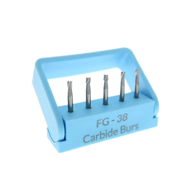 FG-38 Inverted Cone Dental Carbide Burs Set of 5 PCS